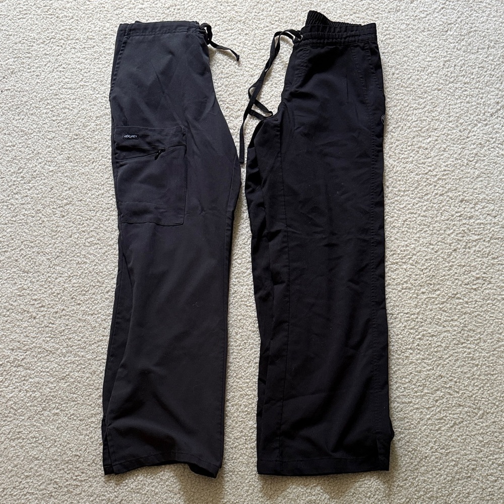 Lot of 2 XS petite scrub pants